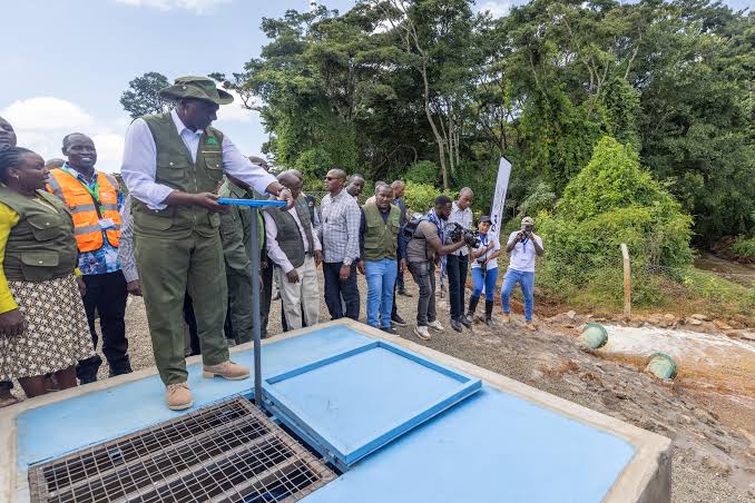 PRESIDENT WILLIAM RUTO COMMISSIONS ETIO AND YOKOT DAMS IN KEIYO NORTH