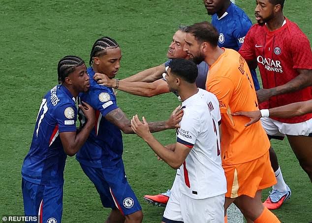 LUIS ENRIQUE FACES FIFA DISCIPLINARY ACTION AFTER CLASH WITH JOAO PEDRO