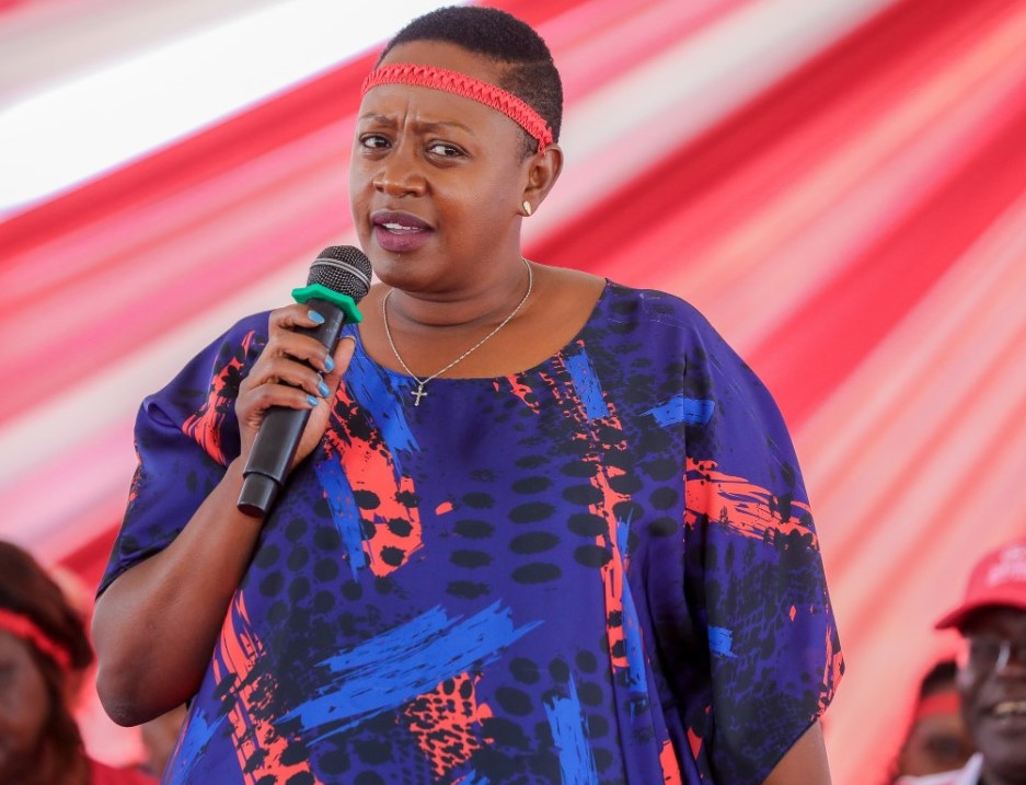 SABINA CHEGE CALLS GACHAGUA UNPATRIOTIC AND IRRESPONSIBLE OVER HIS REMARKS ON RUTO - RSF DEAL