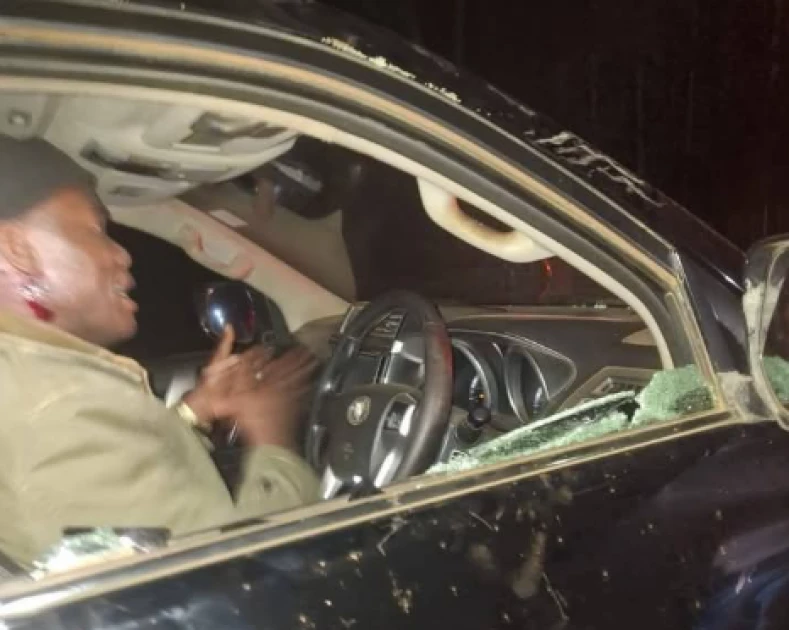 Natembeya's Convoy Attacked While Leaving Chebukati's Requiem Mass