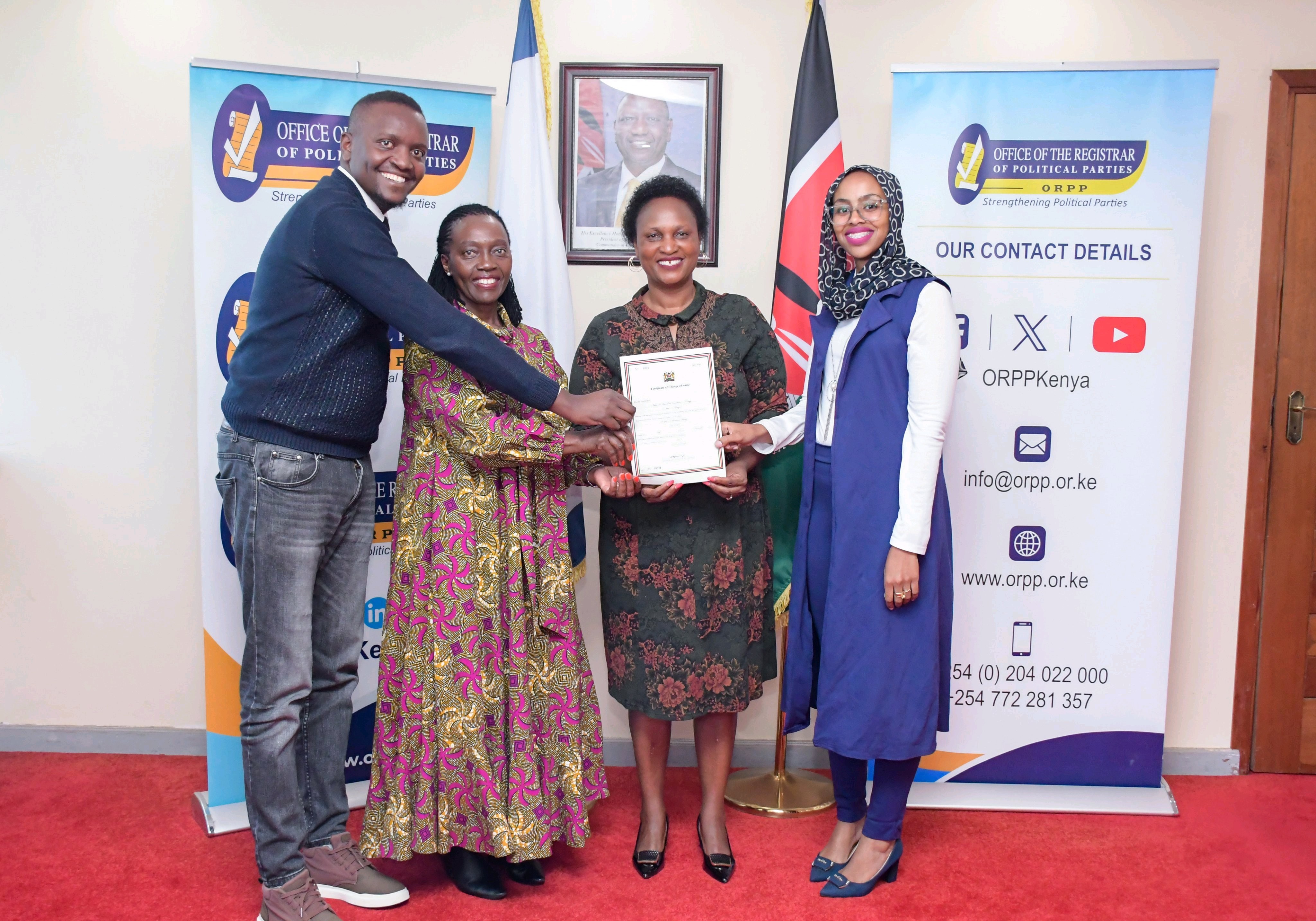 Karua Rebrands NARC Kenya