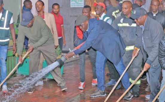 Sakaja Plans Public Cleanup Firm